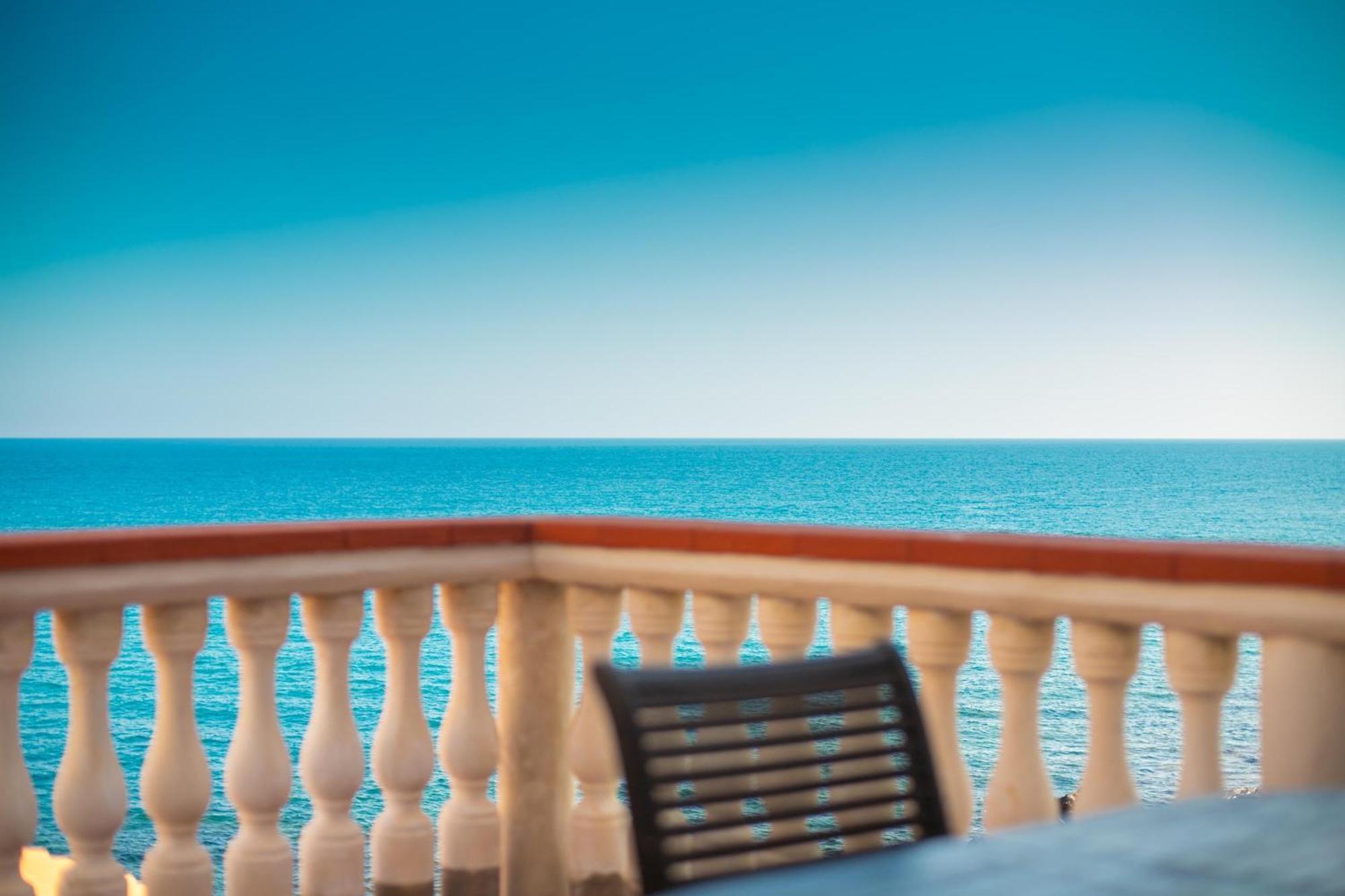 Alba Sul Mare By Caseserio Cefalu Bagian luar foto