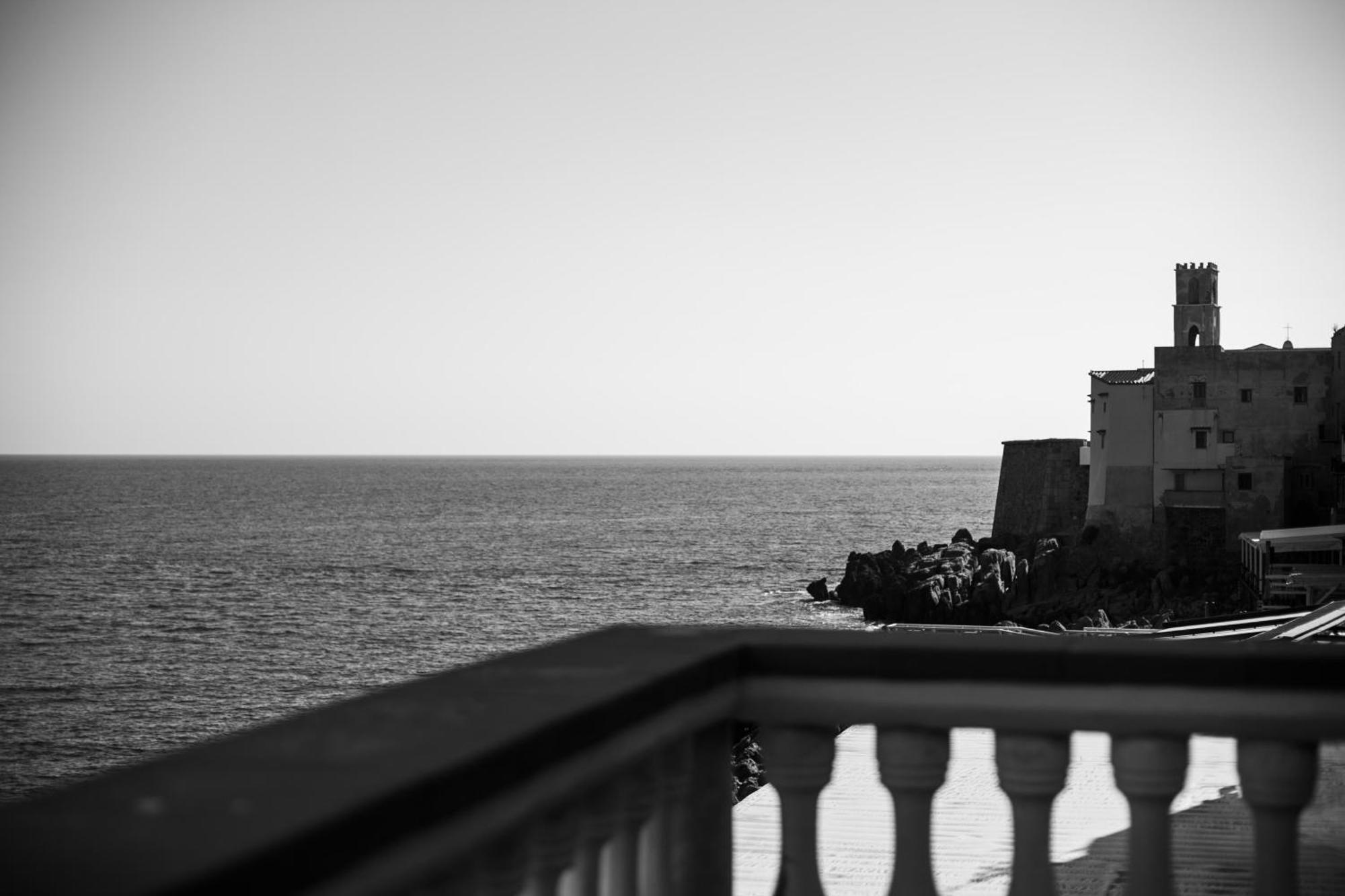 Alba Sul Mare By Caseserio Cefalu Bagian luar foto
